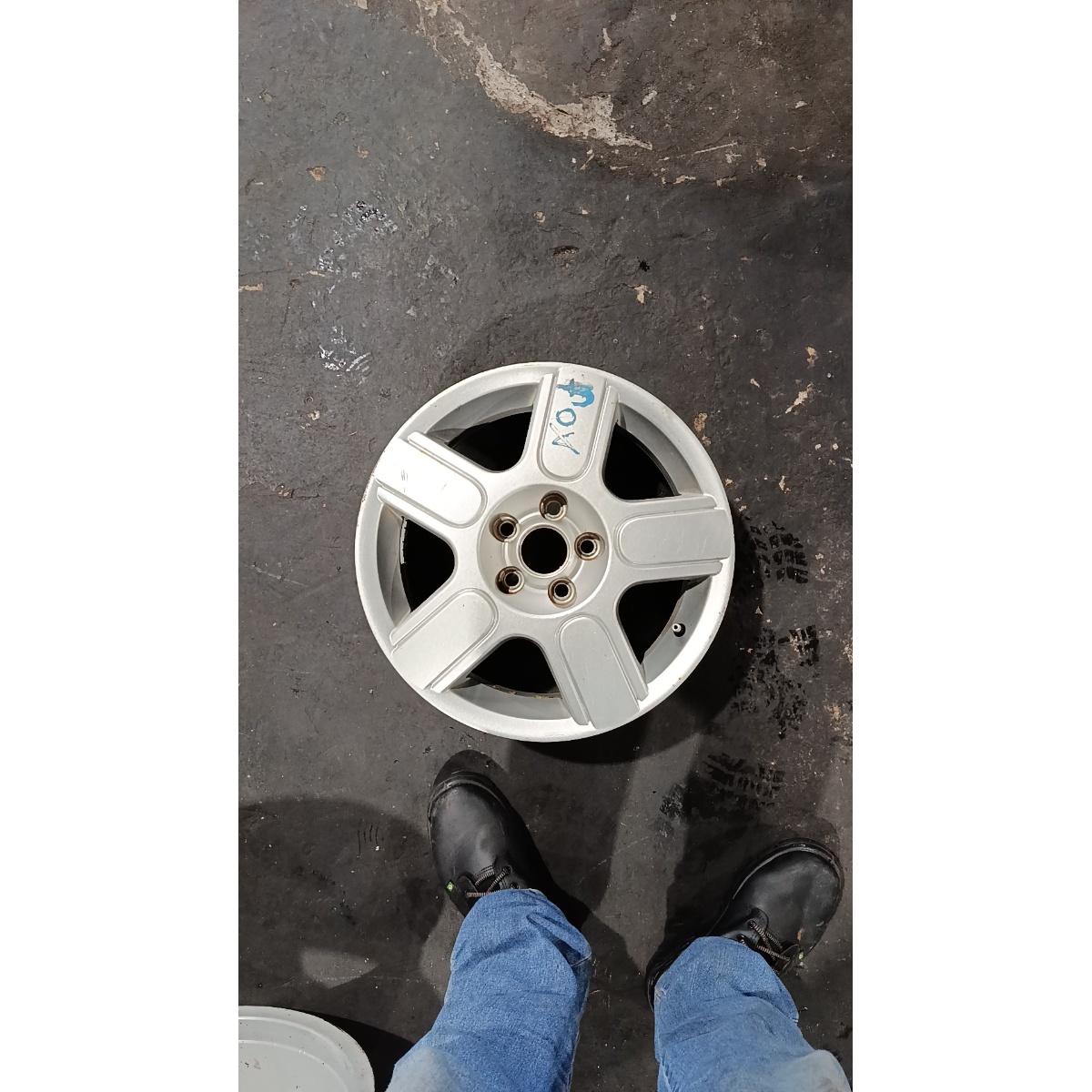 Roda De Liga Aro 15 Vw Crossfox Original Avulsa Unidade - Imagem 5