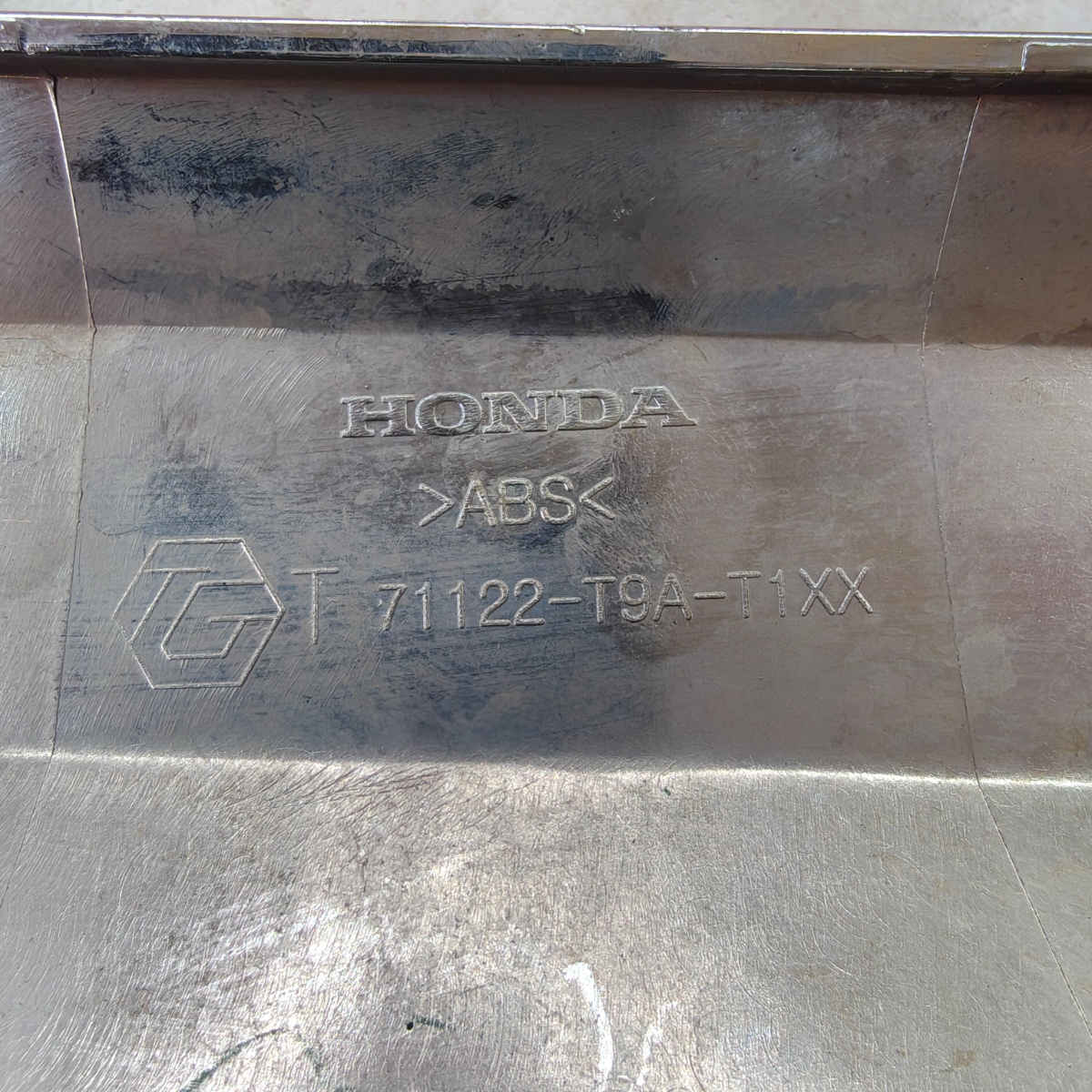 Moldura Cromada Grade Frontal Honda City 2015 A 2017 Prata Cromado - Imagem 6
