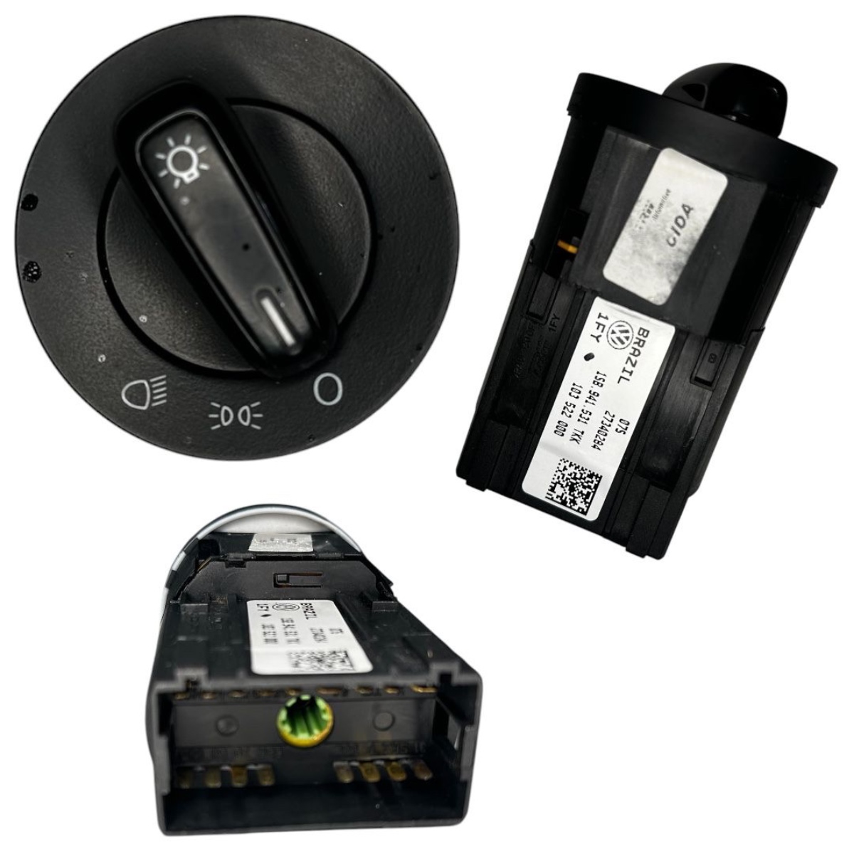Botão Interruptor Farol Volkswagen Gol Voyage Fox - Imagem 1