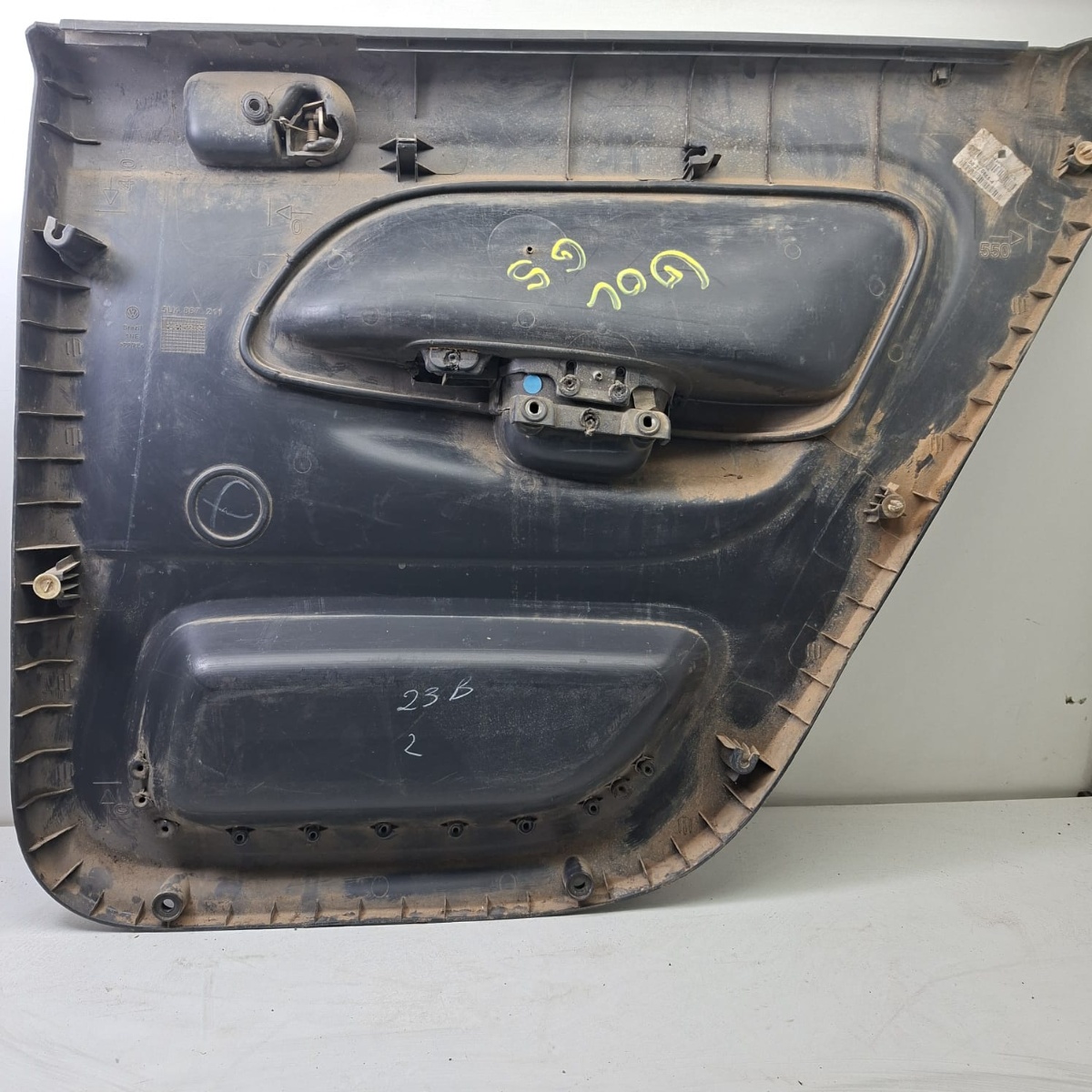 Forro Porta Vw Voyage 2015 Traseiro Esquerdo 5U4867211 - Imagem 5