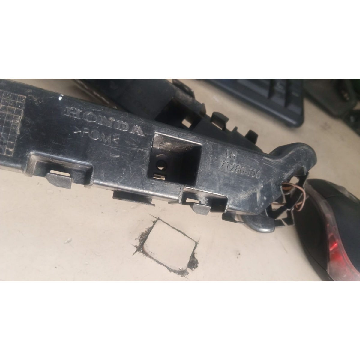 Guia Parachoque Dianteiro Esquerdo Honda City 2021-2023 - Imagem 3