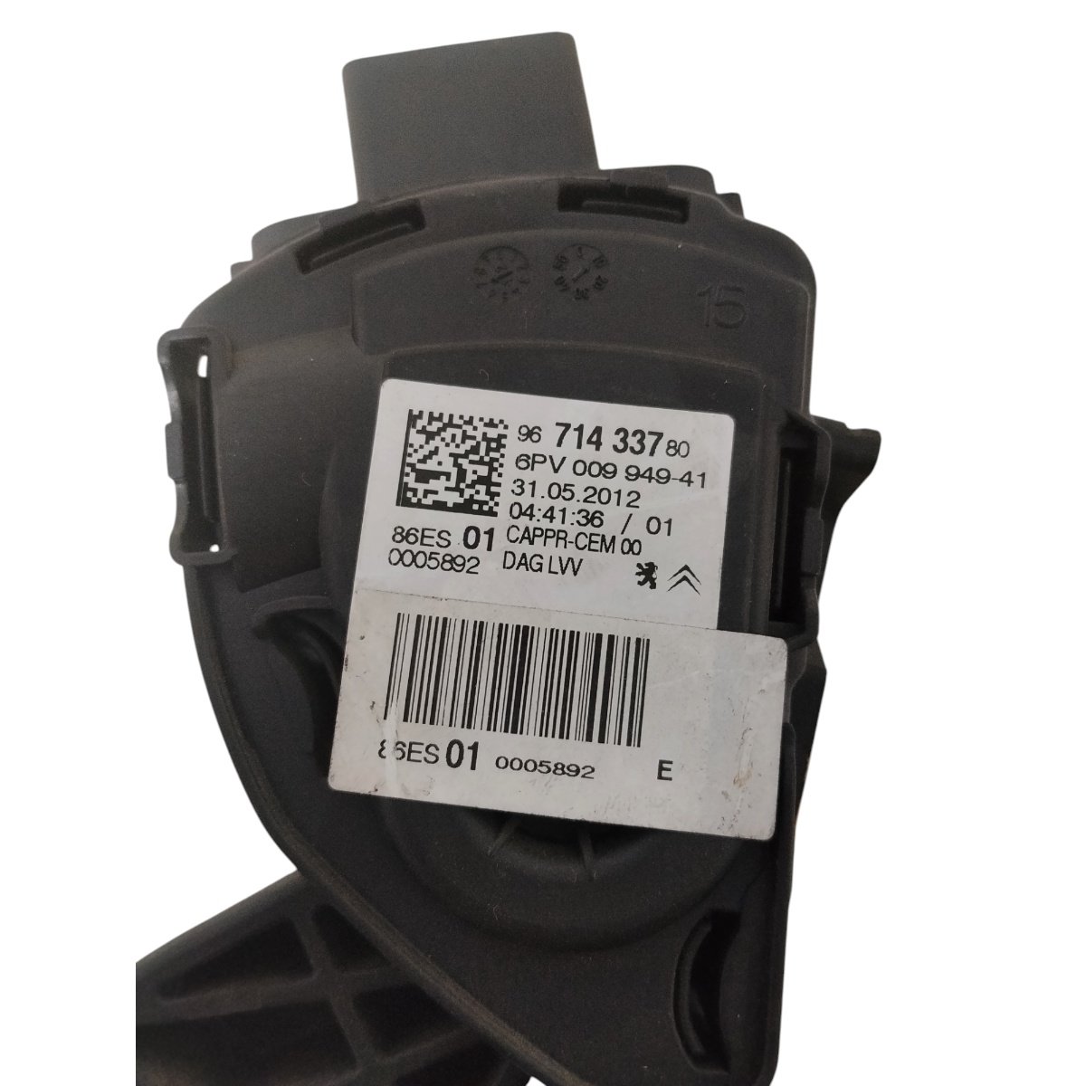 Pedal Acelerador Eletrônico Peugeot 308 408 2012 2013 2014 - Imagem 4