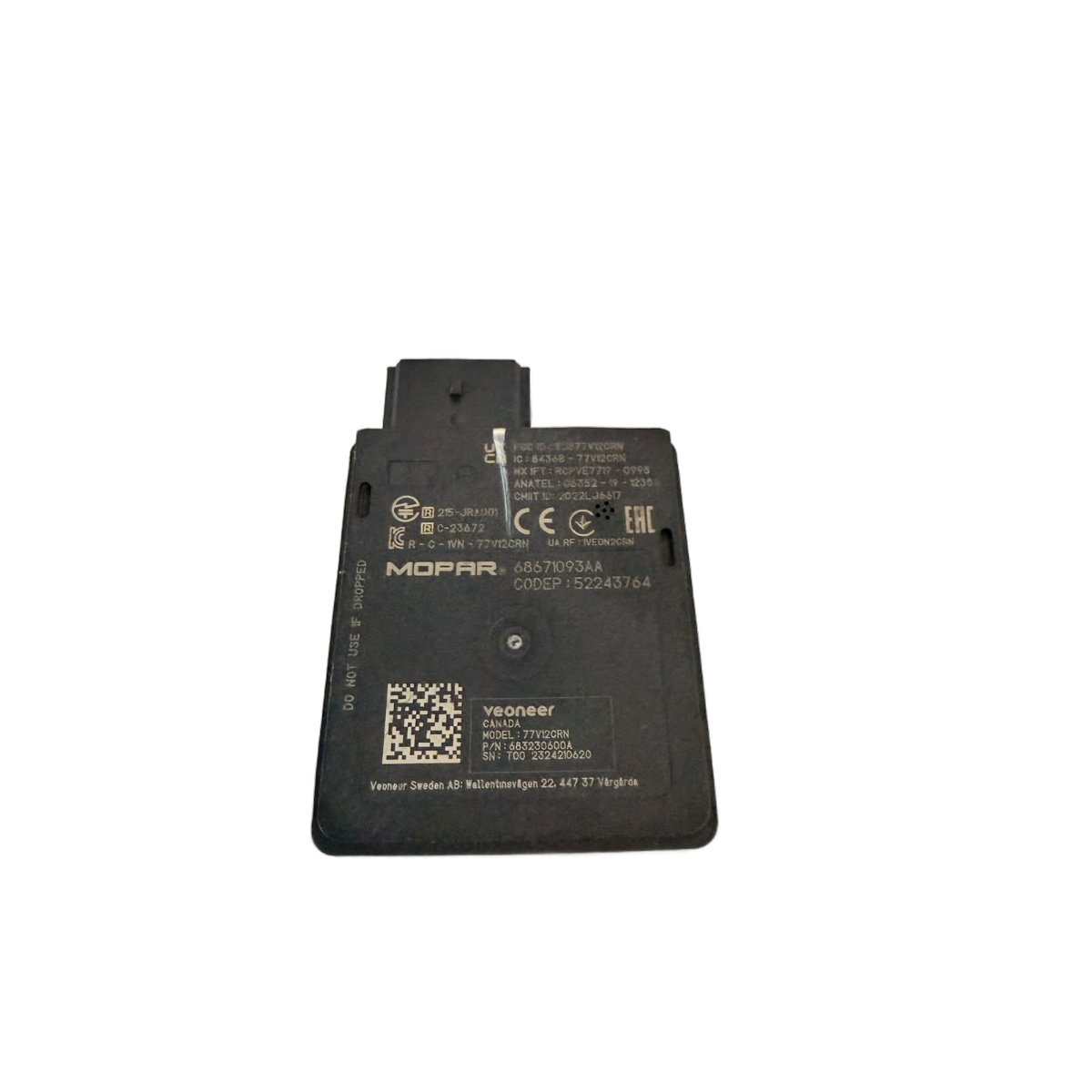 Modulo De Sensor De Ponto Cego Jeep Commander \ Rampage