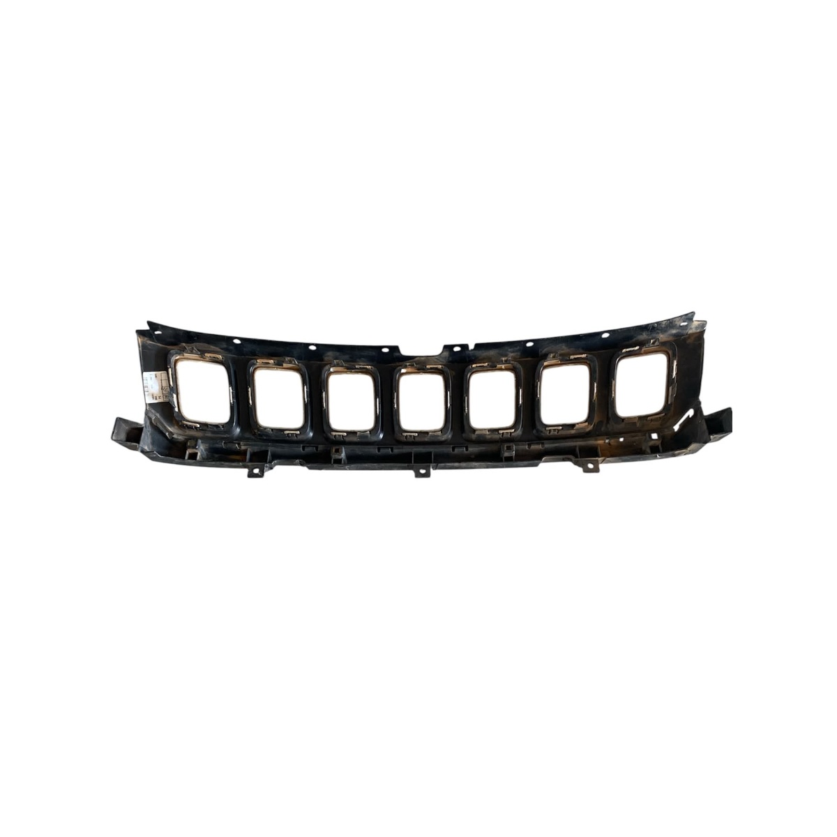 Grade Jeep Compass Cromada Ano  17/21 Cromado Preto - Imagem 3