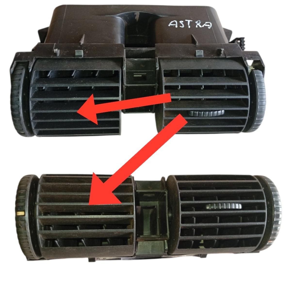 Difusor de Ar Central GM Astra/Zafira 1999-2011