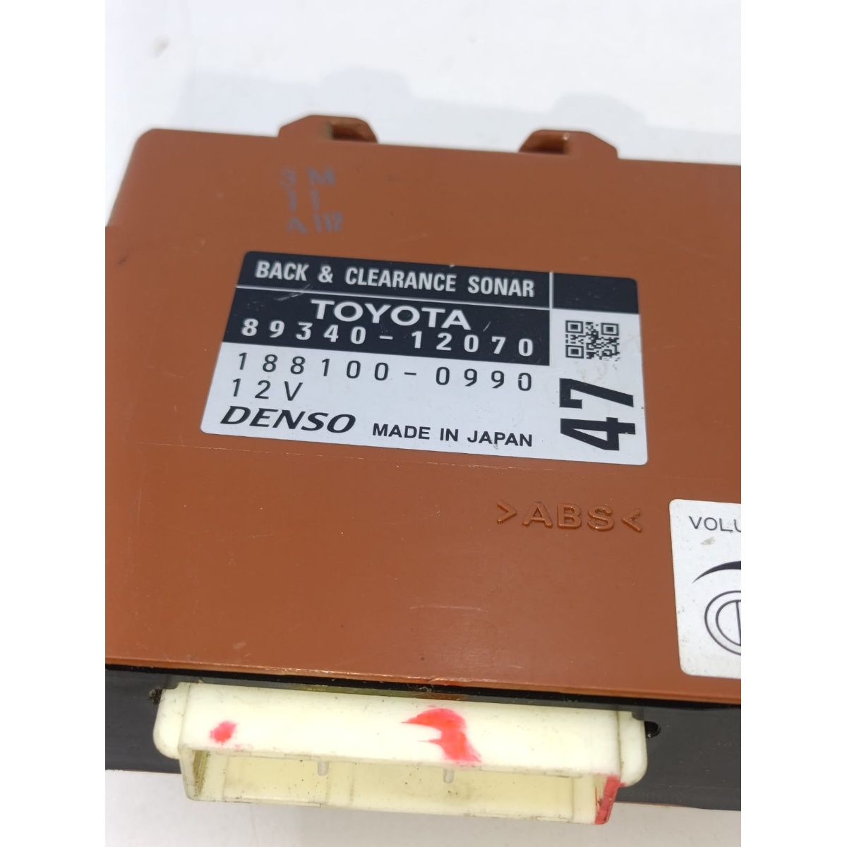 Módulo Piloto Automático Toyota Corolla 8934012070 (Usado) - Imagem 2