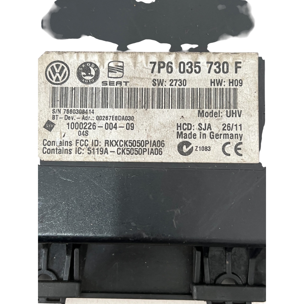 Modulo Bluetooth Jetta Tiguan Amarok Original Vw 7P6035730F