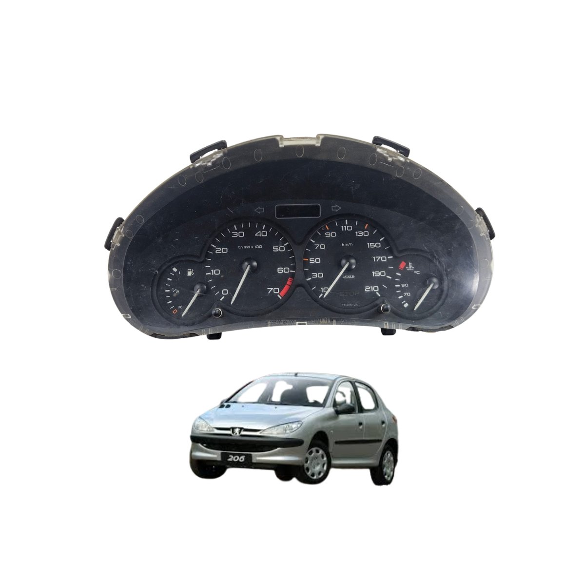 PAINEL INTRUMENTOS PEUGEOT 206 2004/2008 IN.