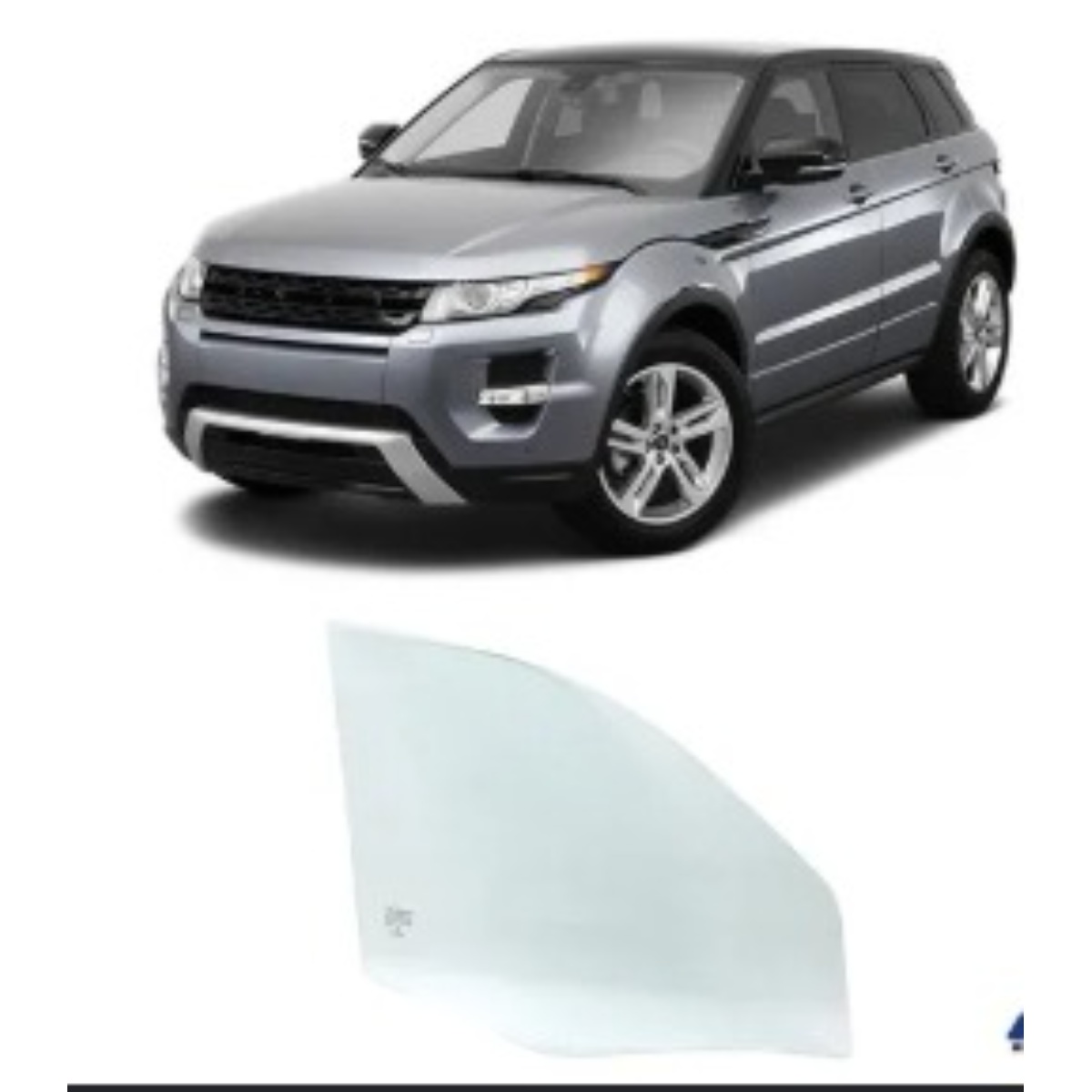 Vidro Porta Range Rover Evoque 2012 A 2019 Dianteiro L.d
