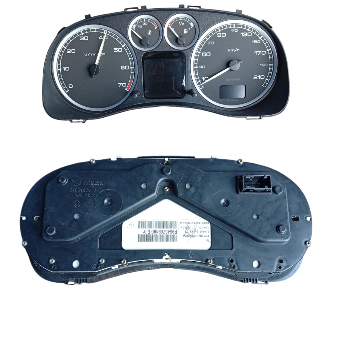 Painel Instrumentos Peugeot 307 2007 SEM ACRÍLICO
