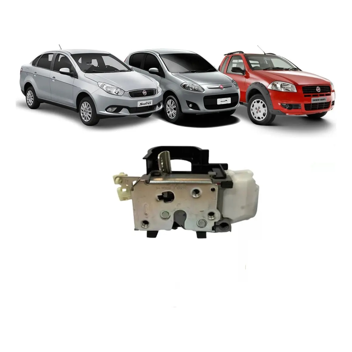 Fechadura Elétrica Dianteira Direito Fiat Siena Palio Orig