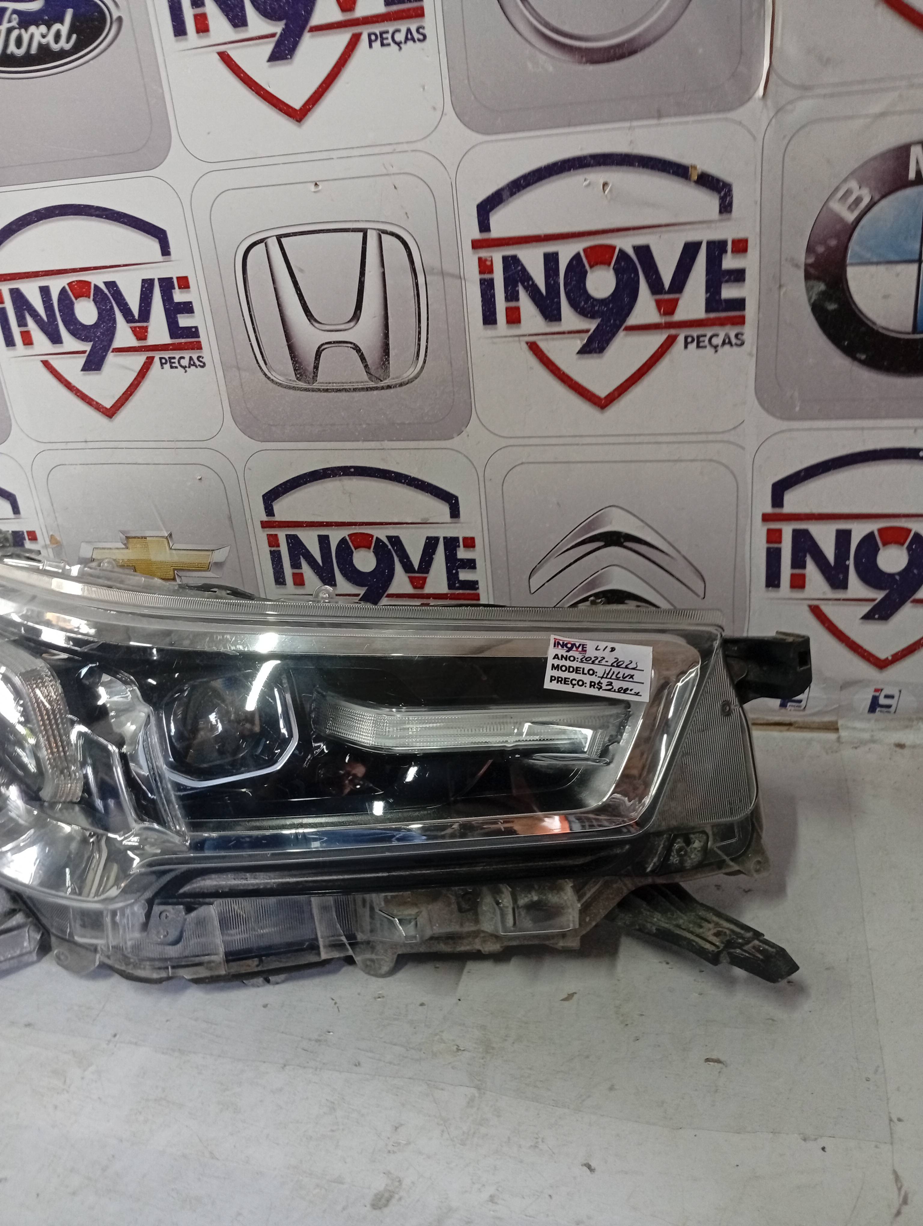 Farol Dianteiro Toyota Hilux 2021 a 2024 - Imagem 3