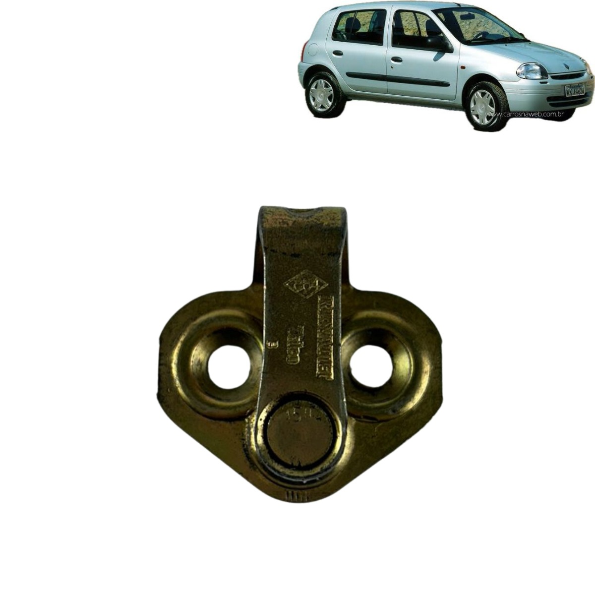 Batente Fechadura Porta Clio Scenic Megane Twingo Original