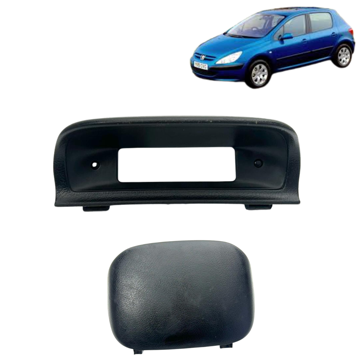 Moldura Computador Bordo Peugeot 307 1.6 Passion 2002 2003