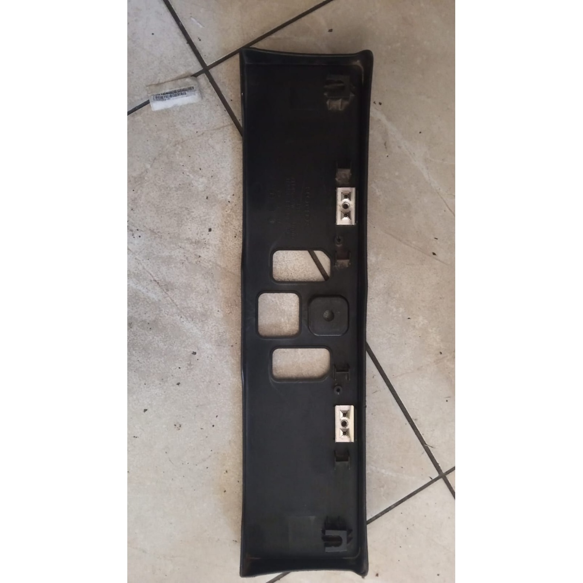 Suporte Da Placa Dianteiro Honda Crv 11/12  Código 7114-5_sw Preto - Imagem 2