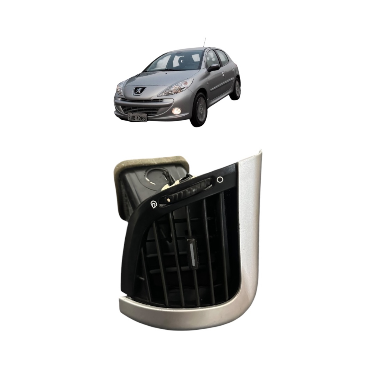 Difusor De Ar Lado Esquerdo Peugeot 207 9683399880 - Imagem 4