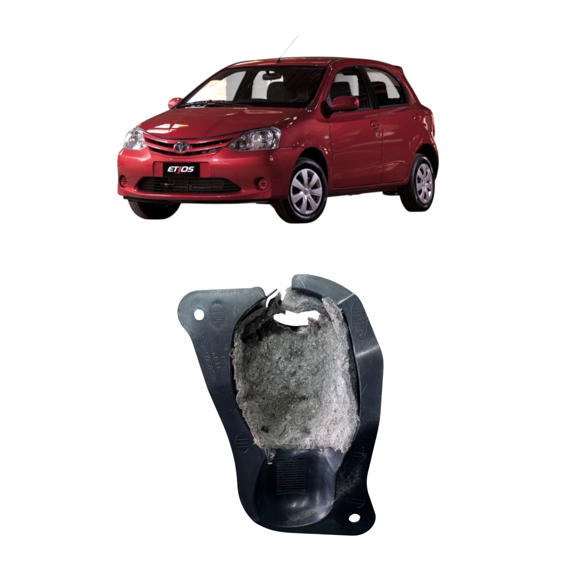 Capa Inferior Coluna Direcao Etios 2013 2021 452590d110 - Imagem 3