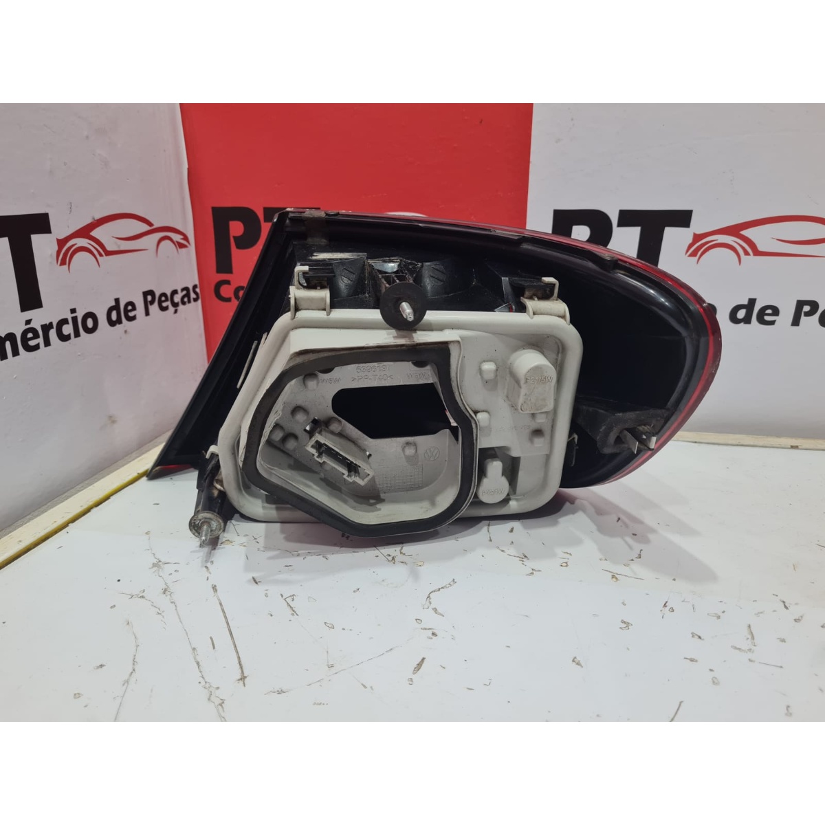 Lanterna Esquerda Vw Gol G5 Máscara Negra - Imagem 2