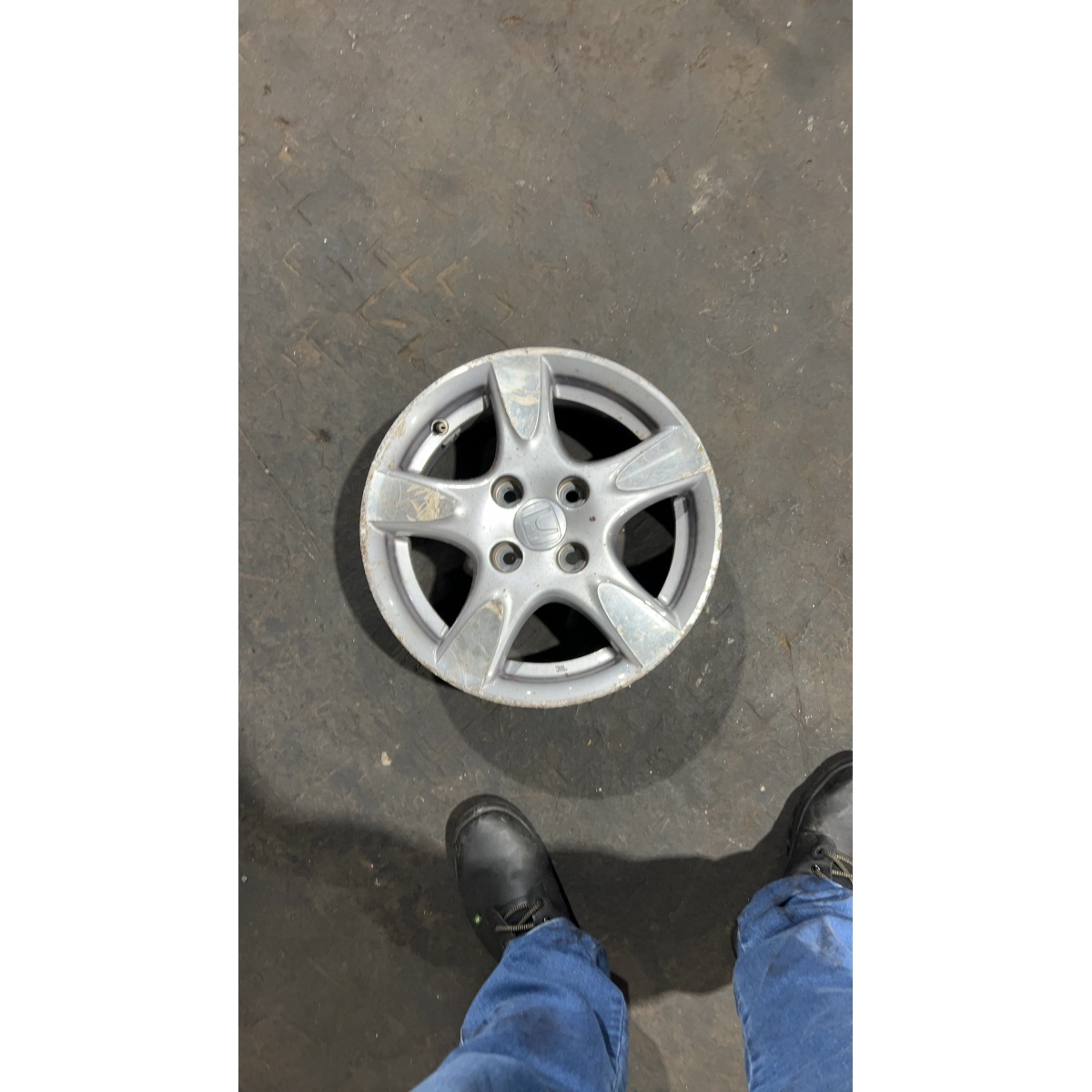 Roda De Liga Avulsa Aro 14 Original Honda Fit Civic