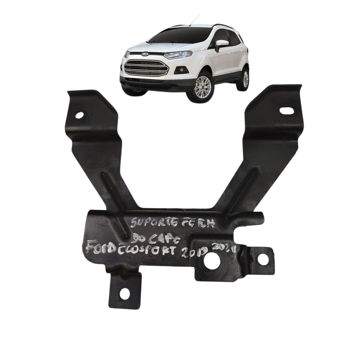 Suporte Da Fechadura Do Capô Ford Ecosport 2013 A 2021