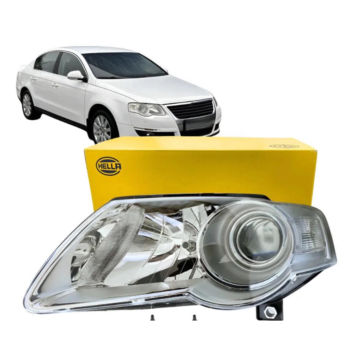 Farol Direiro Passat 2005 a 2010 Lado Direito Original