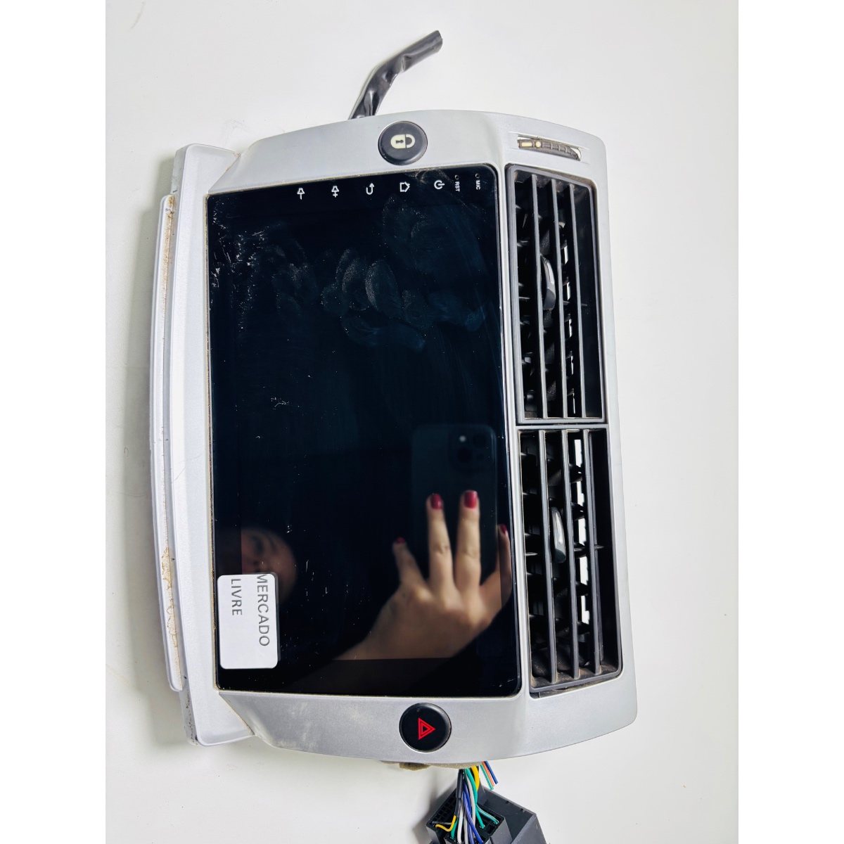 Som Multimídia Citroën C4 Pallas com Moldura 2008 A16 - Imagem 3