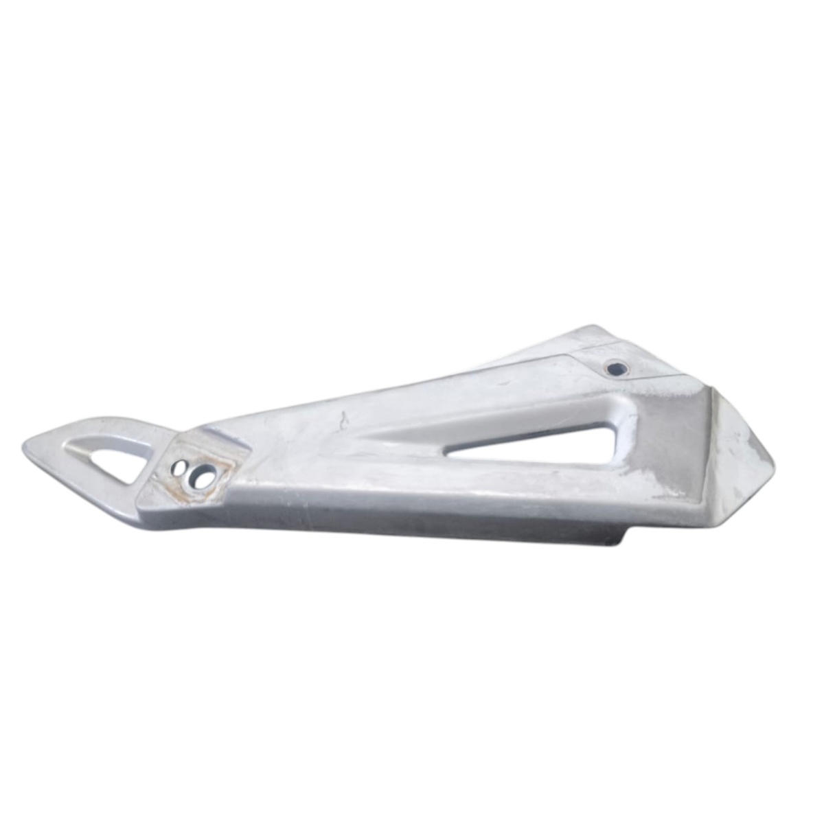 Bacalhau Suporte Pedaleira Yes 125 Direito Original Prata - Imagem 2