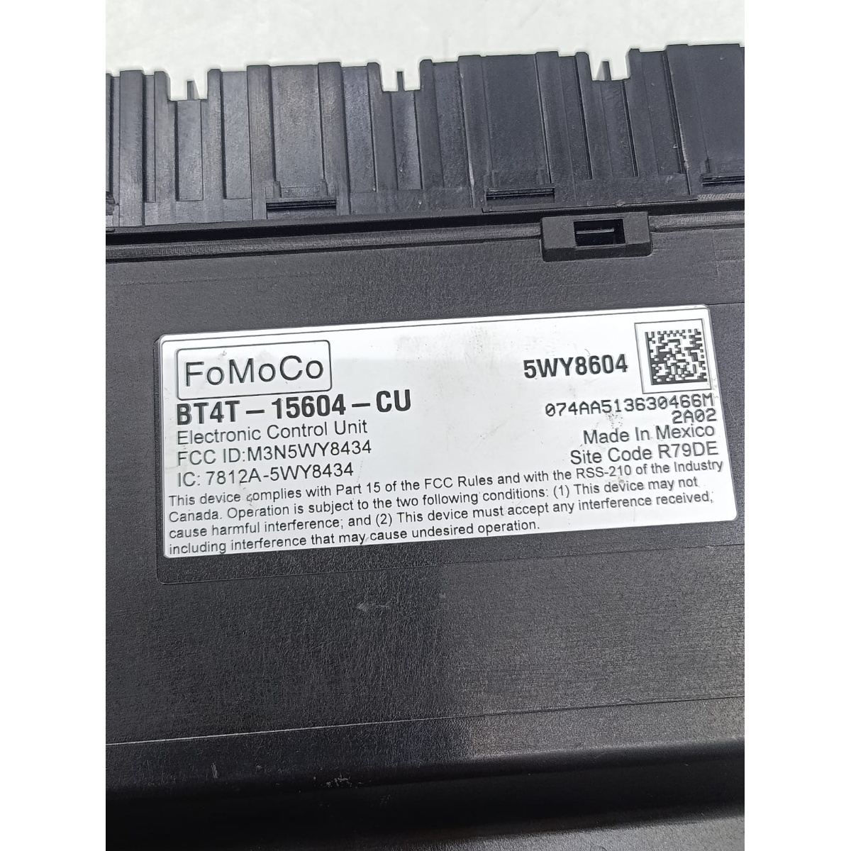 Módulo Conforto Ford Edge  Bt4T15604Cu - Imagem 3
