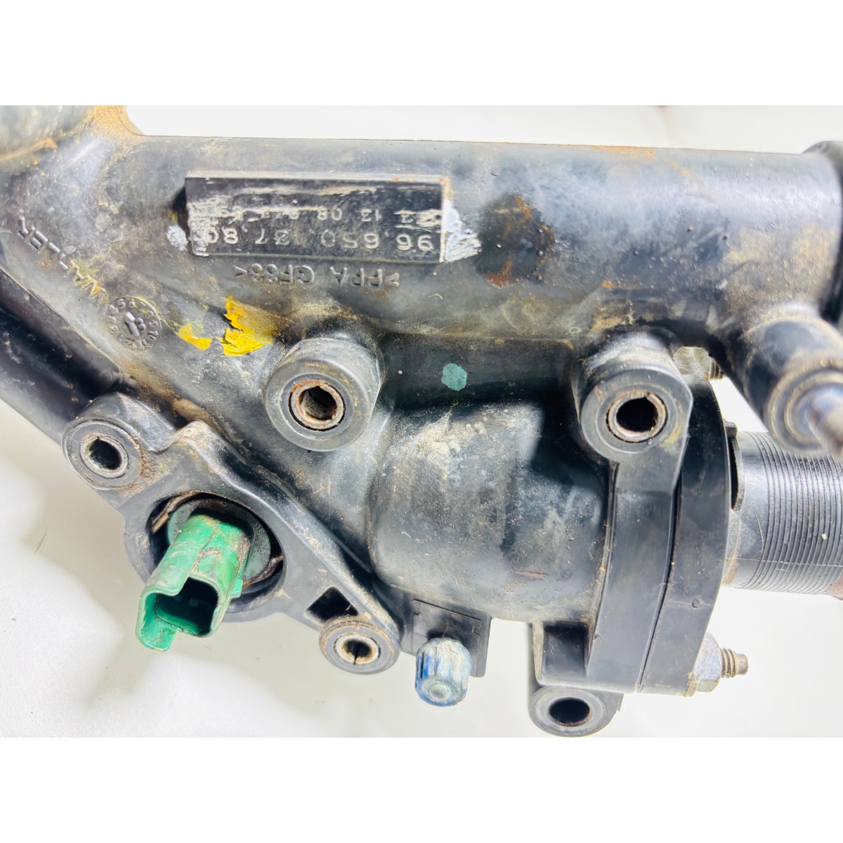 Carcaça Válvula Termostática Citroën C4 Pallas Original - Imagem 3