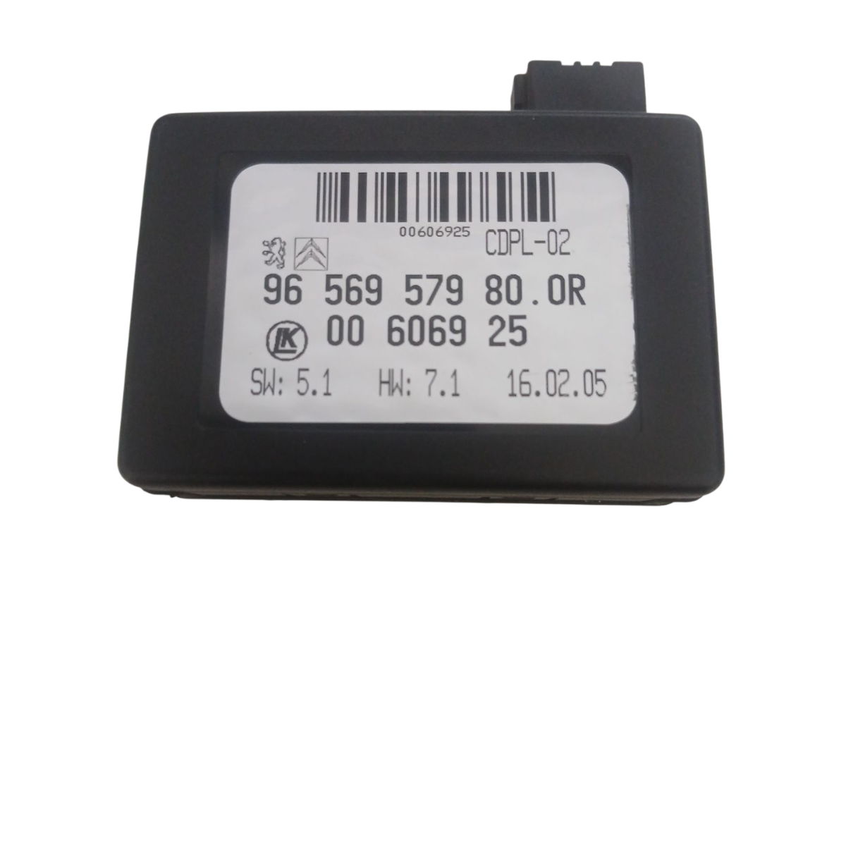 Módulo Sensor Chuva Peugeot 06 A 12   207 9656957980