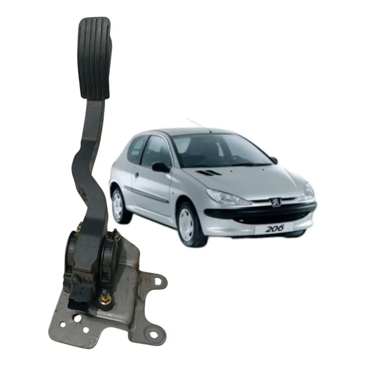Pedal Do Acelerador Eletrônico Peugeot 206 9645852280