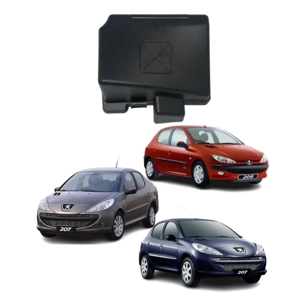Tampa de Caixa Fusível Peugeot 206/207 original