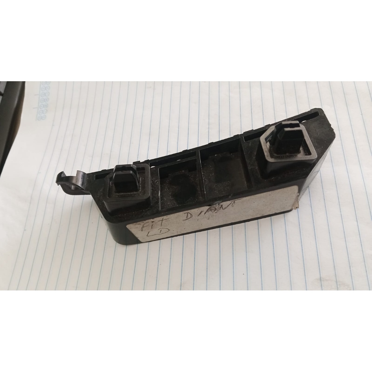 Par Suporte Guia Para-Choque Dianteiro Fit 2003 A 2008