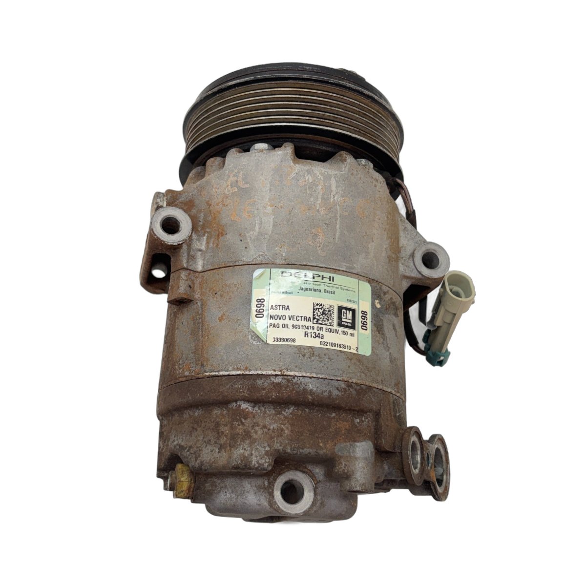 Compressor Ar Condicionado Astra Vectra Chevrolet 2009 - Imagem 1