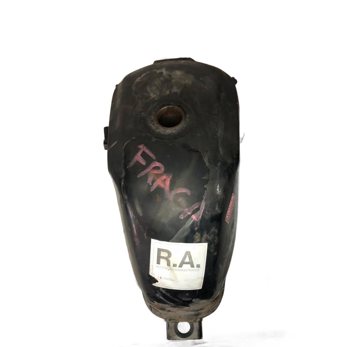 Tanque Da Yamaha Factor 125 09/13 Preto (Avaria)