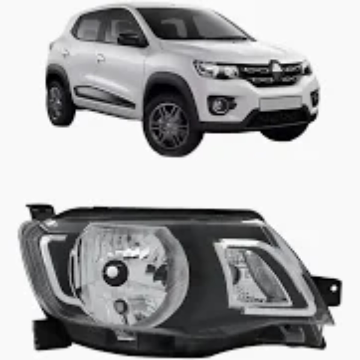 Farol Dianteiro Renault Kwid 2018 a 2022