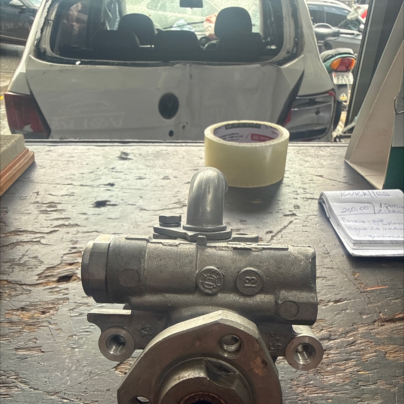 Bomba Direção Hidráulica Volkswagen Gol 8V - Imagem 2