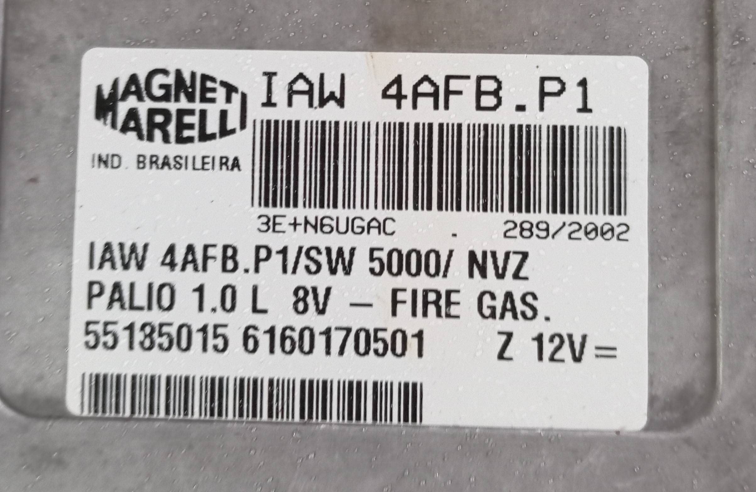 Módulo Injeção IAW 4AFB.P1 Fiat Palio 1.0 - Imagem 1