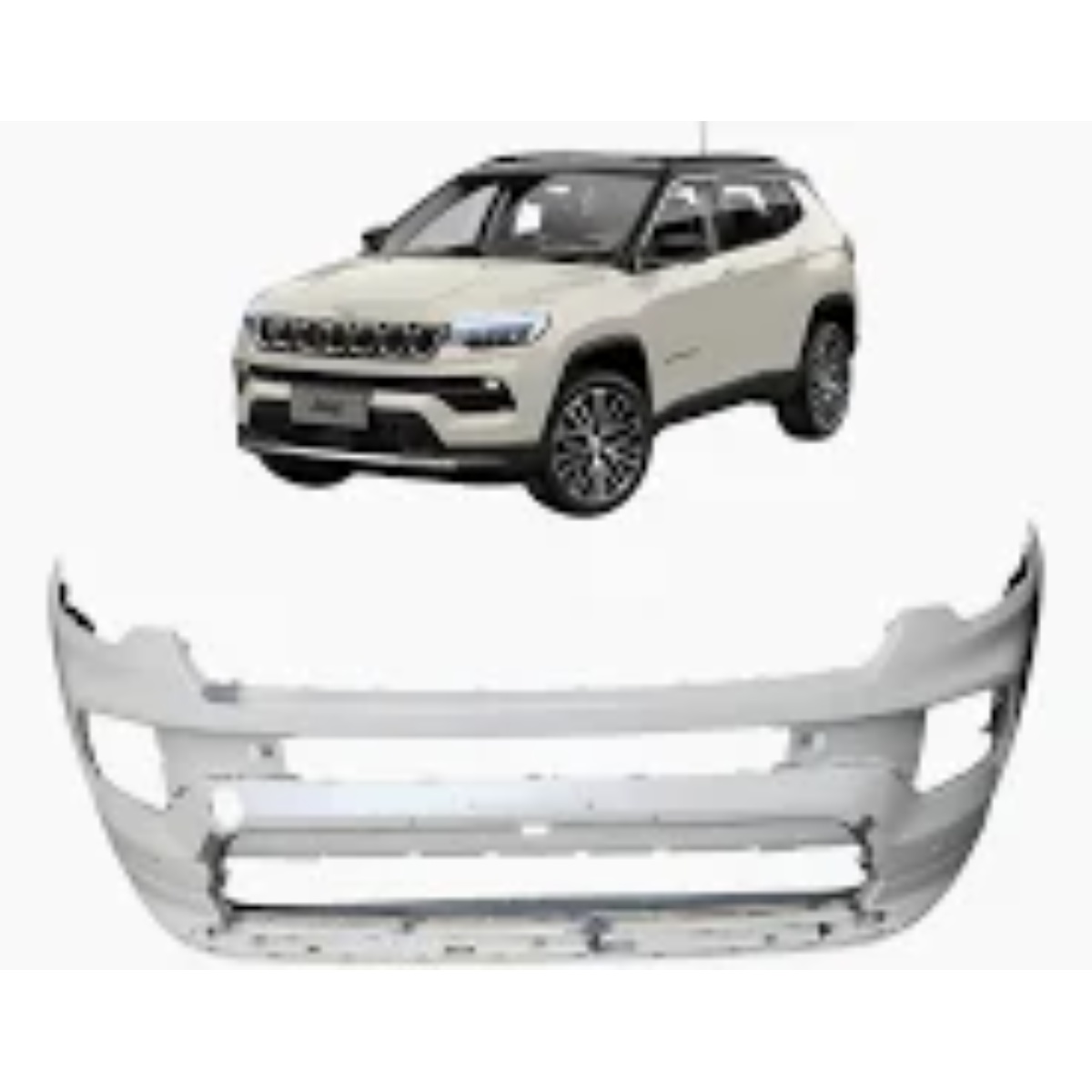 Parachoque Dianteiro Jeep Compass 2022 2023 2024