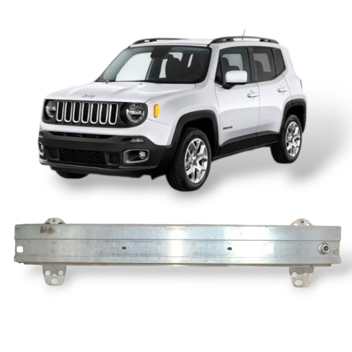 Alma Do Para-Choque Dianteiro Do Jeep Renegade 2015 a 2021 - Imagem 1