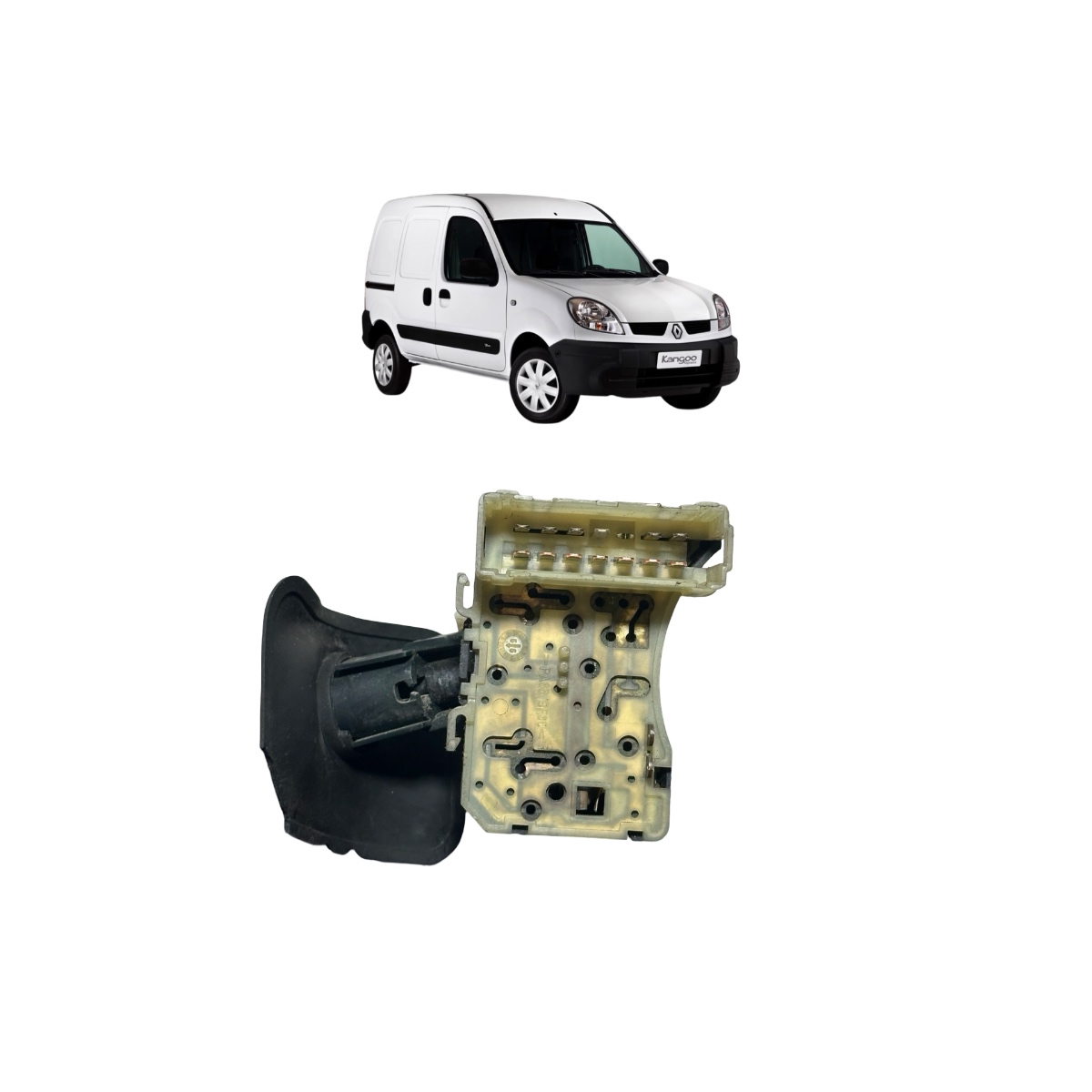 Chave De Seta Renault Kangoo 2001 (34434151) Lado Direito - Imagem 3