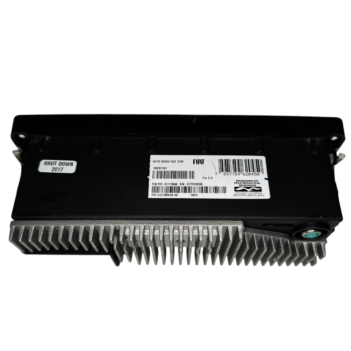 Rádio Fiat OEM 100207167 para Strada e Uno - Imagem 3