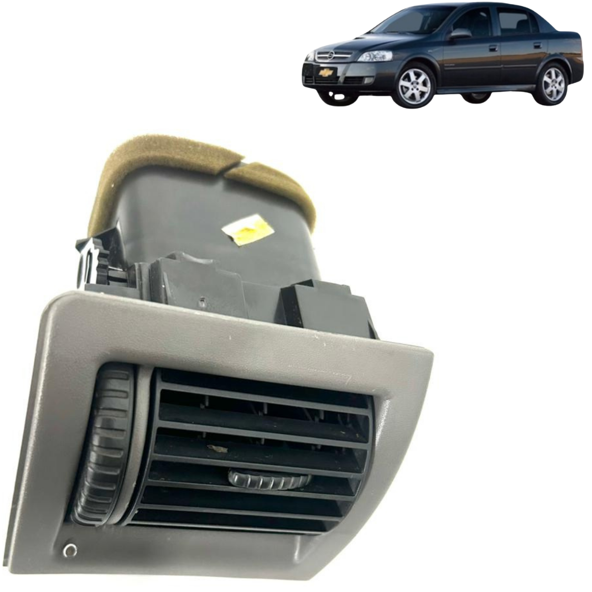 Difusor de Ar Lado Direito Cinza Gm Astra 1999 a 2010
