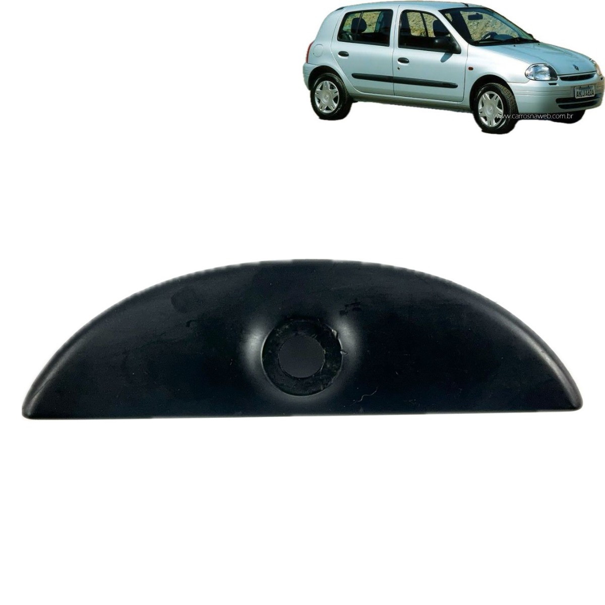 Moldura Acabamento Limpador Traseiro Renault Clio 2002/09