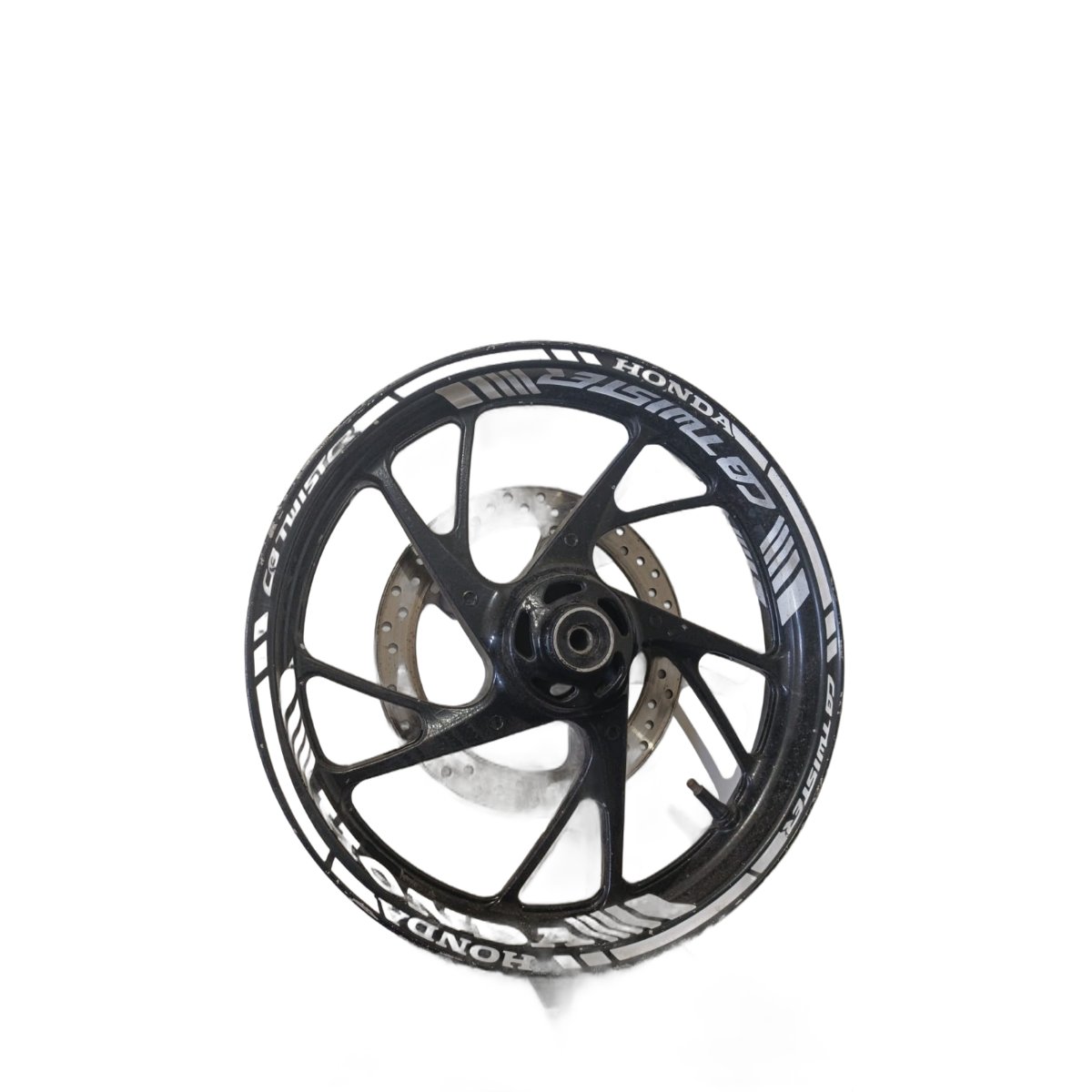 Roda Dianteira Da Twister 250f Original (usada) Preto - Imagem 2