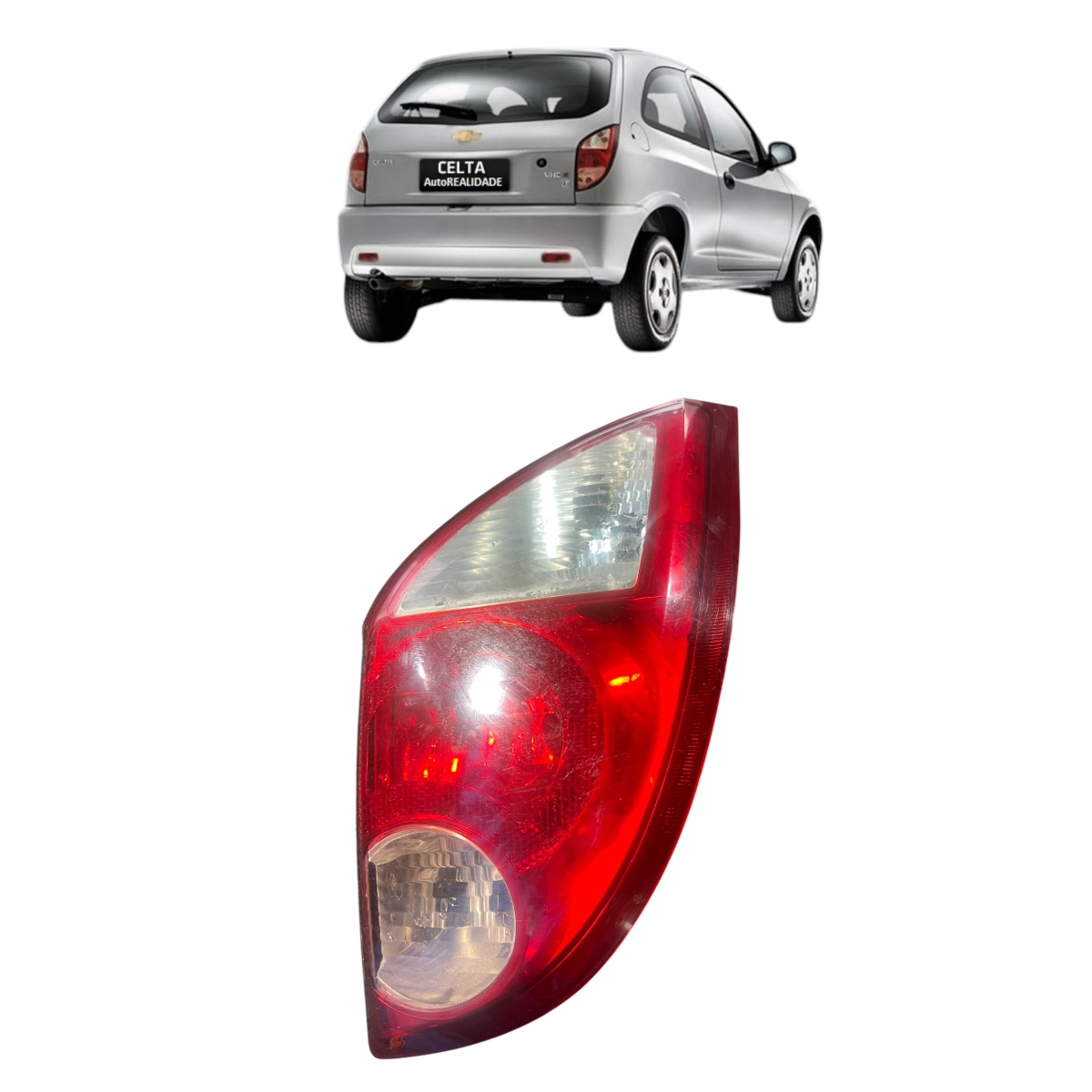 Lanterna traseira direita Chevrolet celta 2011