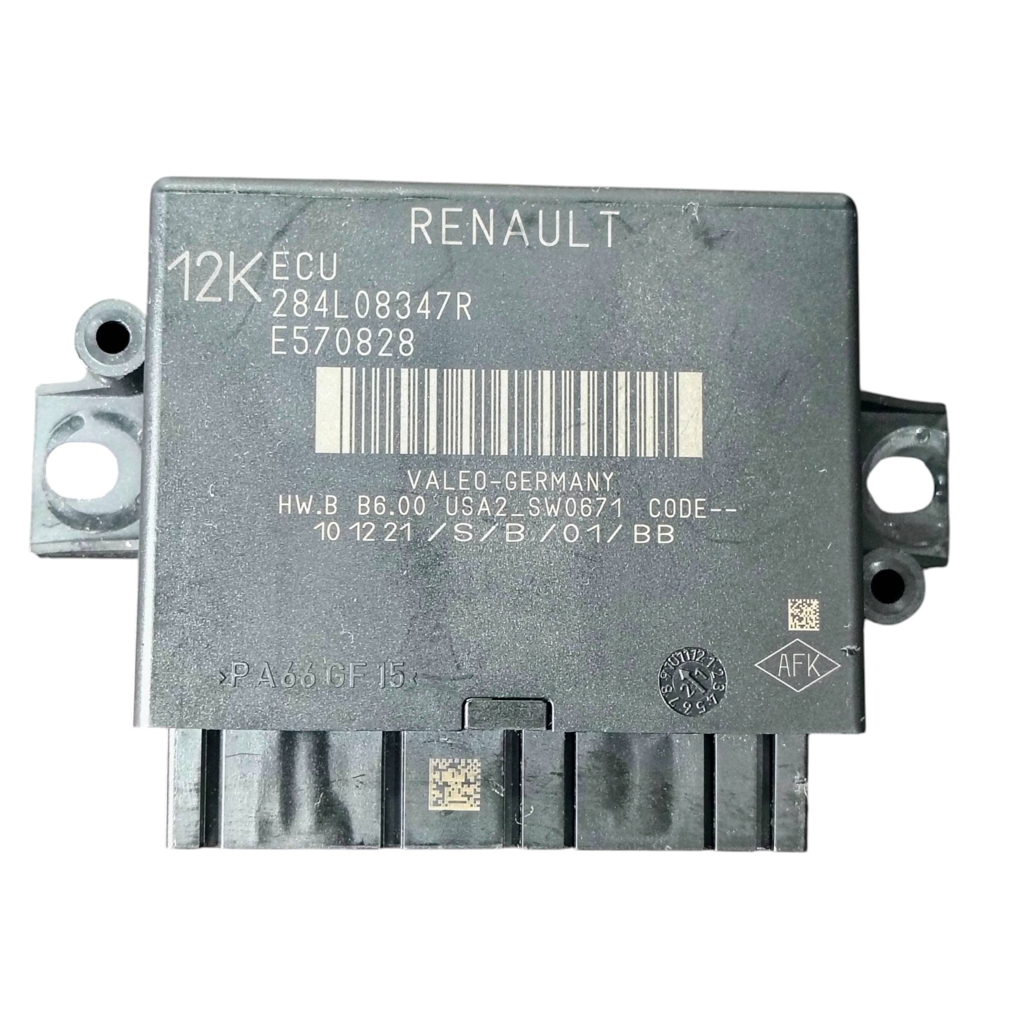MÓDULO SENSOR ESTACIONAMENTO PDC RENAULT ZOE 284L08347R