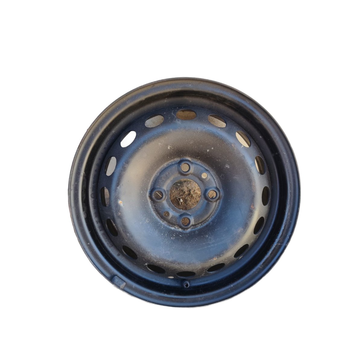 Roda De Ferro Aro 14 Fiat Palio Avulsa!! - Imagem 1
