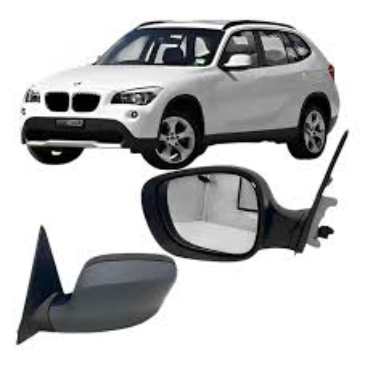 Retrovisor Esquerdo Elétrico BMW X1 2010/2015