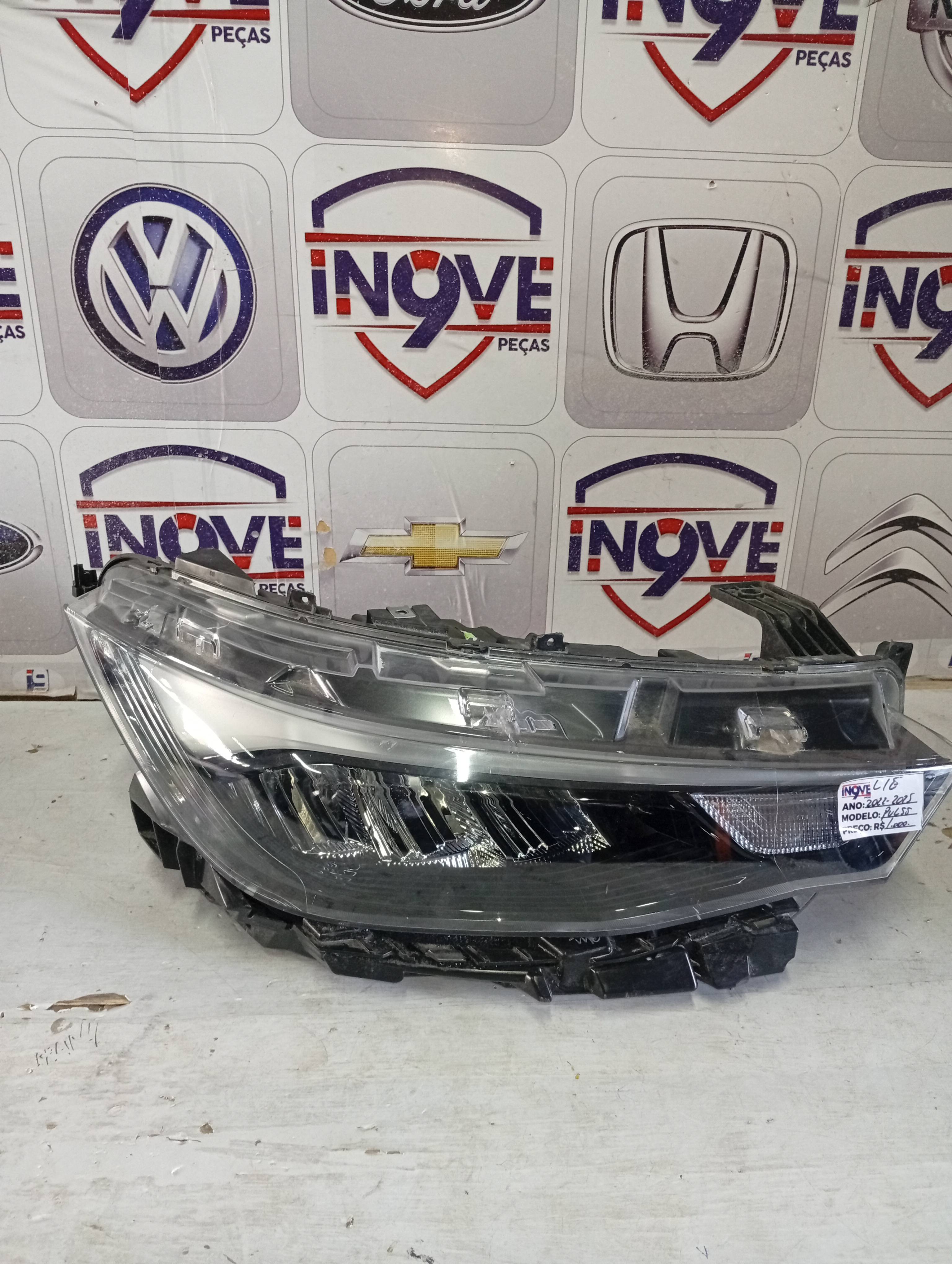 Farol Direito Pulse 2023 2024 Novo Original